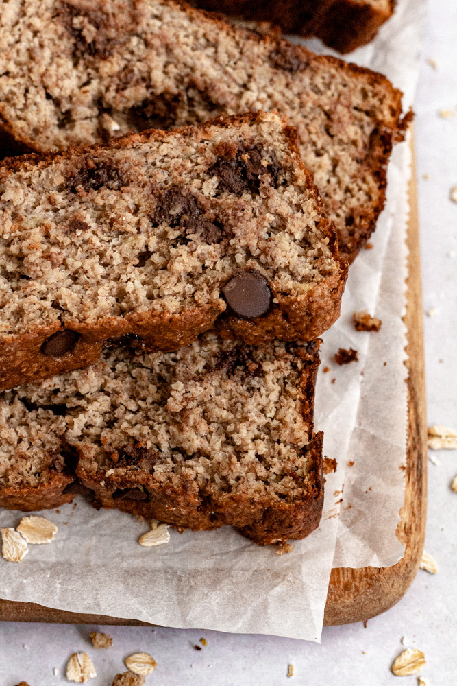 The Best Healthy Lactation Banana Bread
